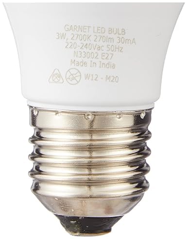 Wipro Garnet 3W LED Bulb