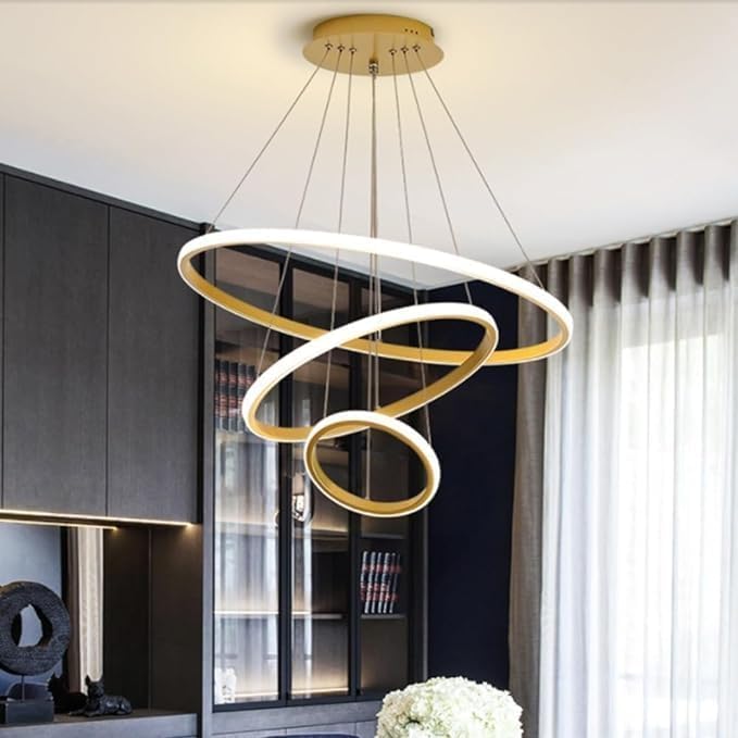 Desidiya® Modern Double 3-Ring LED
