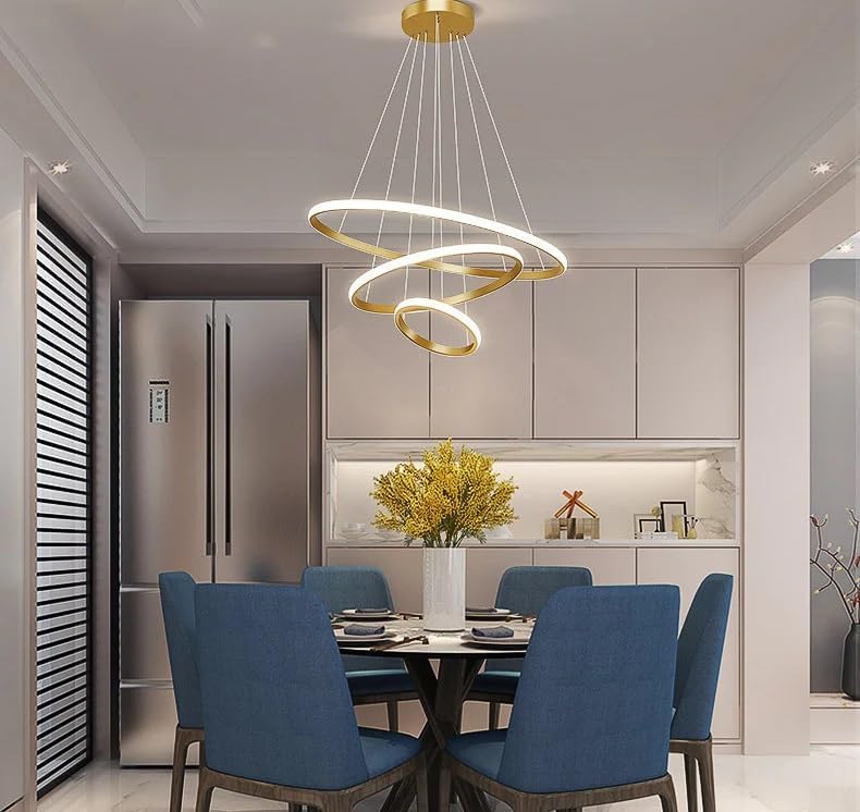 Desidiya® Modern Double 3-Ring LED