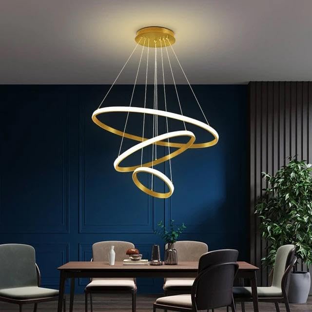 Desidiya® Modern Double 3-Ring LED
