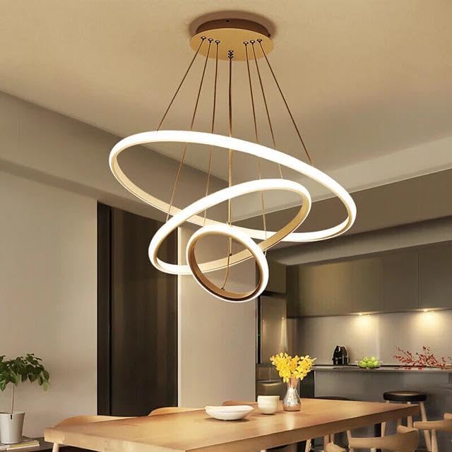 Desidiya® Modern Double 3-Ring LED
