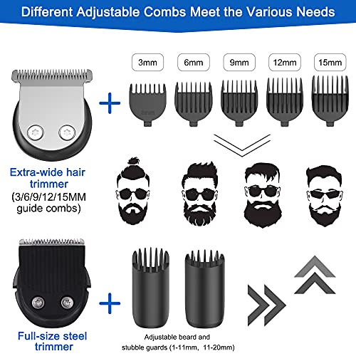 Hatteker Beard Trimmer Hair Clipper