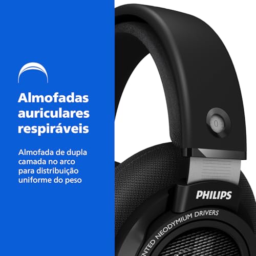 PHILIPS SHP9500 Over-Ear Headphones, HiFi