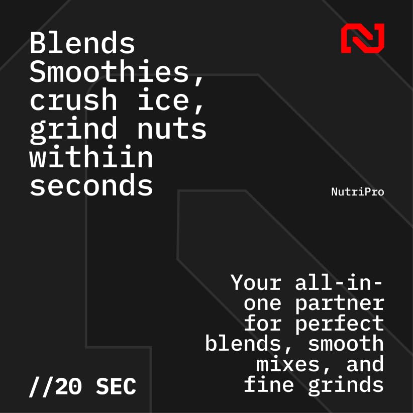 Nutripro Juicer Mixer Grinder Smoothie