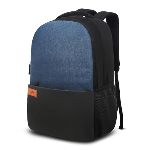 Skybags 18L Evo 4 Compartment Laptop Backpack Black & Navy - Image 4