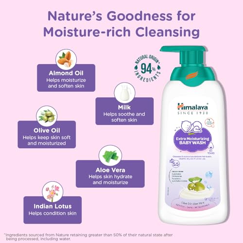 Himalaya Extra Moisturizing Baby Wash