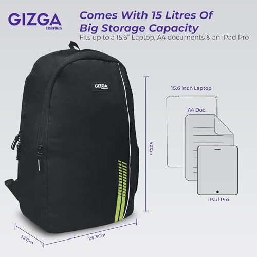 Gizga Essentials 15L Laptop Backpack