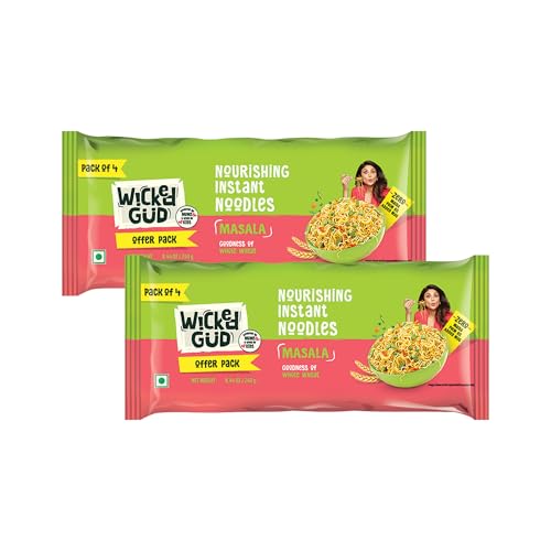Wickedgud Whole Wheat Masala Noodles
