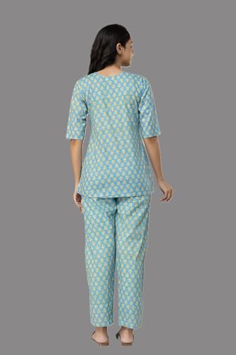 Women & Girl's Cotton Night