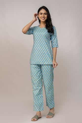 Women & Girl's Cotton Night
