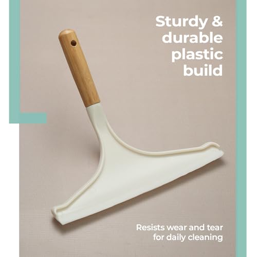 Lifelong Silicone Wiper with Wooden