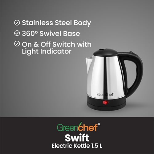 GREENCHEF Swift Electric Kettle 1.5