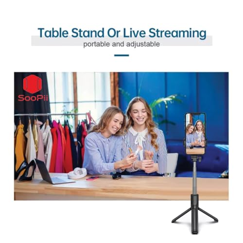 SOOPII 3-in-1 Selfie Stick