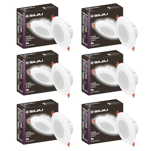 Bajaj Polycarbonate Ivora Compact Downlight