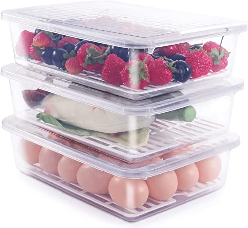 Raawan Fridge Storage Boxes,Fridge Organizer