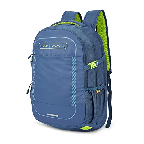 Skybags Network Nxt (E) 4 Compartment Laptop Backpack Blue,32 L - Image 3