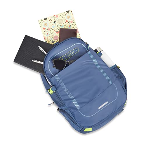 Skybags Network Nxt (E) 4 Compartment Laptop Backpack Blue,32 L - Image 5