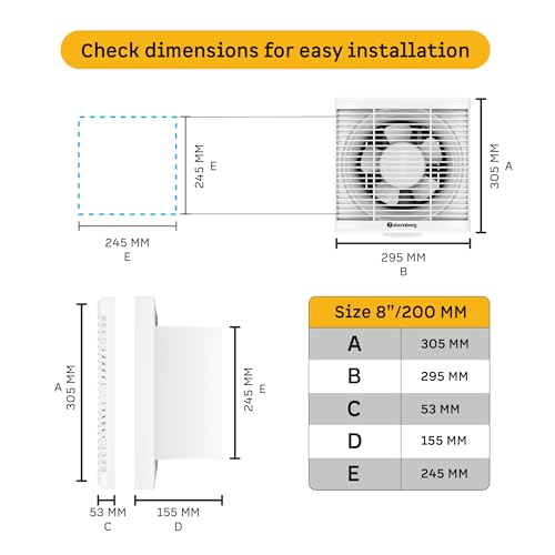 atomberg Efficio Exhaust Fan 200mm