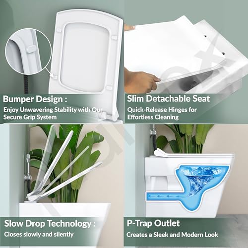 Plantex Commode for Toilet/Ceramic Western