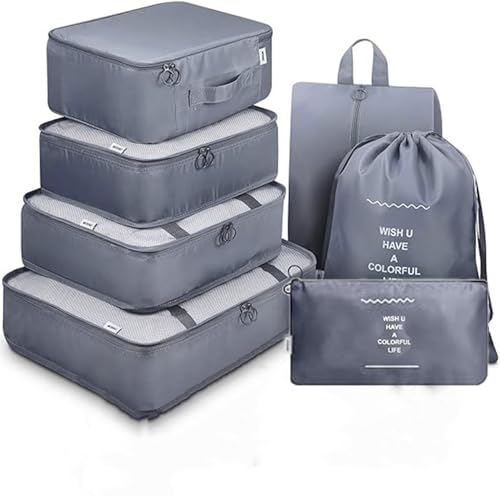 MONJAY 7pcs pouche Set Travel