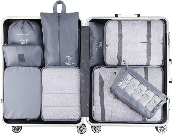 MONJAY 7pcs pouche Set Travel