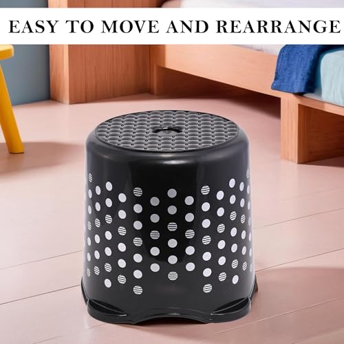 Kuber Industries Stackable Stool