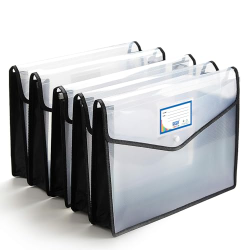 SPS File Folder, Transparent Poly-Plastic