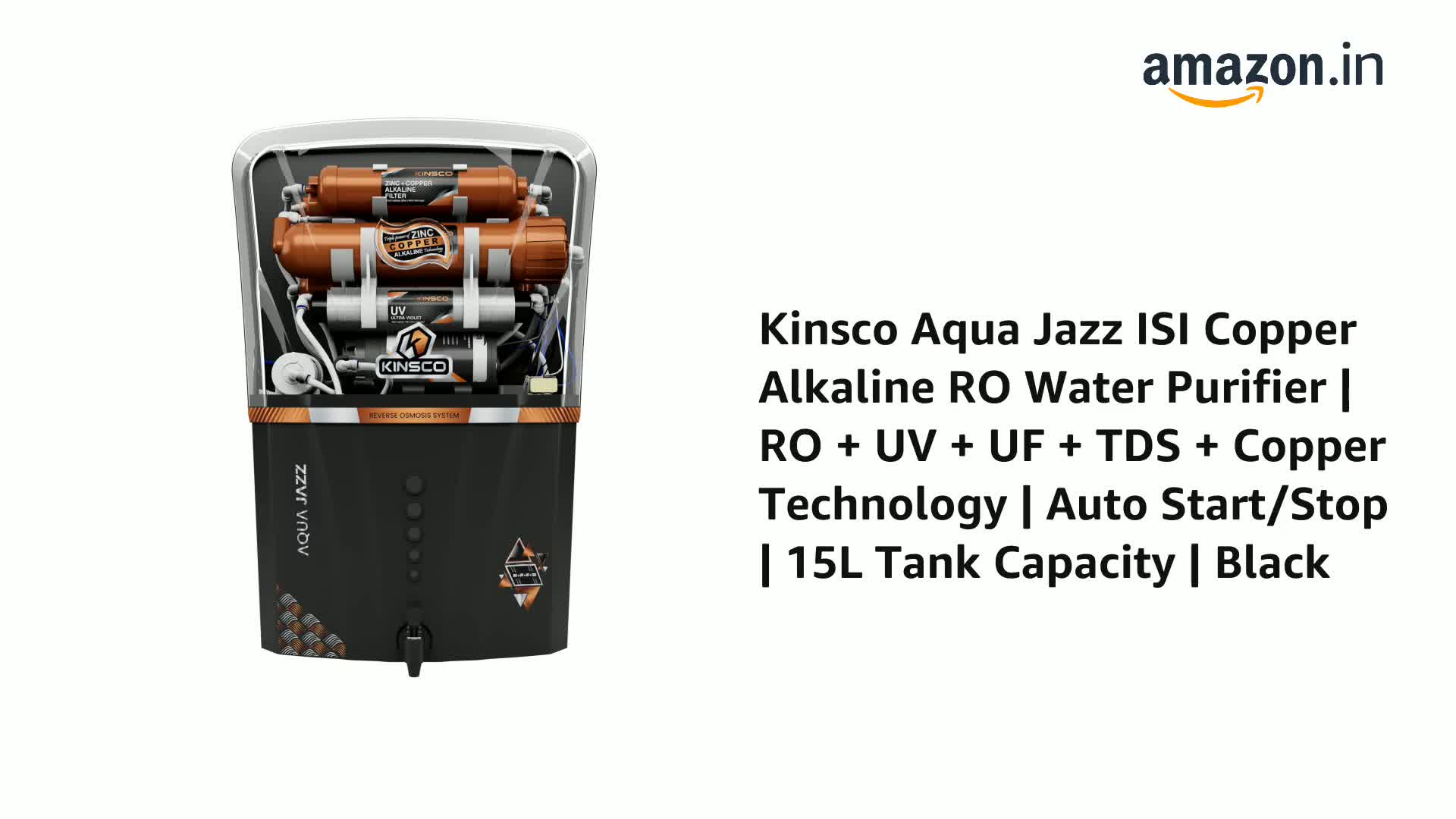 Kinsco Aqua Jazz ISI Copper