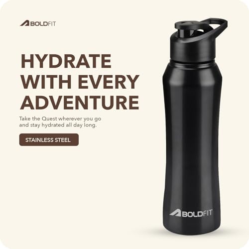 Boldfit Stainless Steel Sipper Bottle