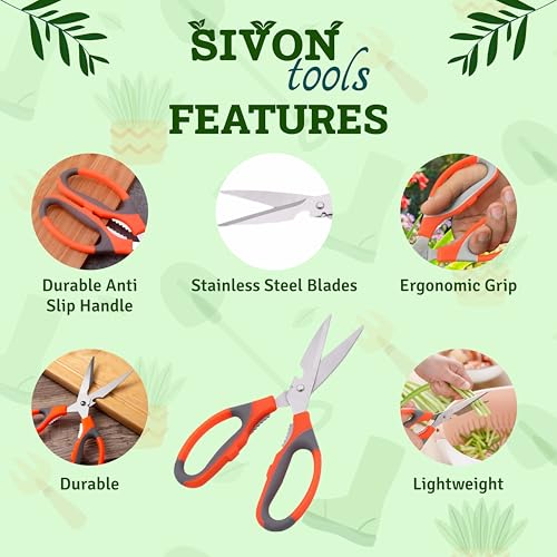 SIVON Multipurpose Scissors for Home