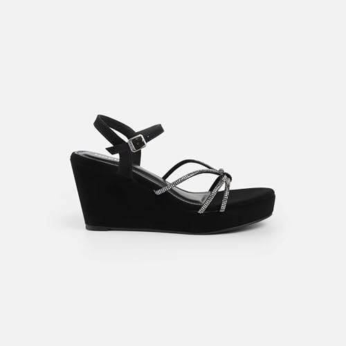 Mochi Women's Elegant Wedge Heel Sandals - Image 4