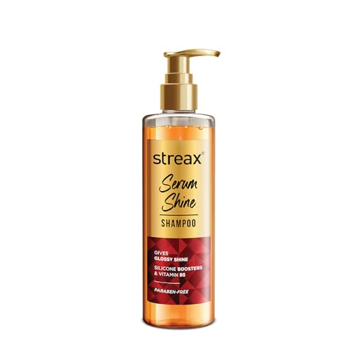 Streax Serum Shine Shampoo, 490ml