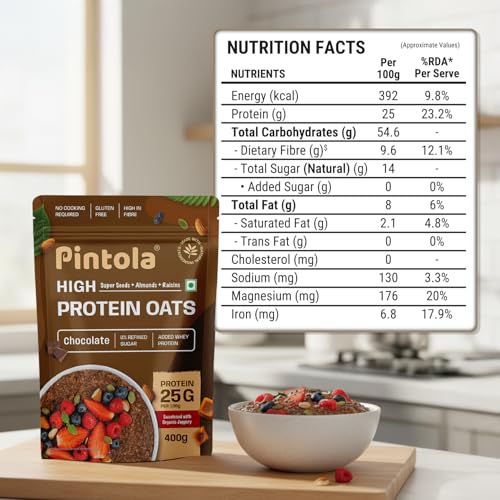 PINTOLA 25g High Protein Oats