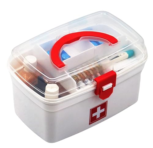 MARKWELL Plastic Rectangular Medicine Box