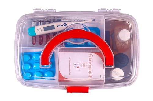 MARKWELL Plastic Rectangular Medicine Box
