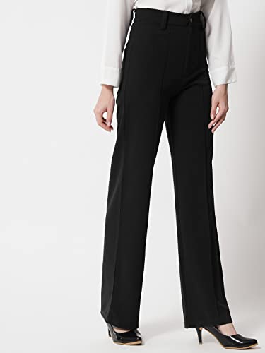 KOTTY Women Polyester Blend Solid Trousers - Image 6