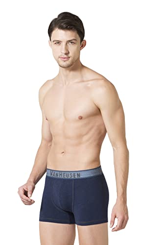 Van Heusen Men Denim Jacquard