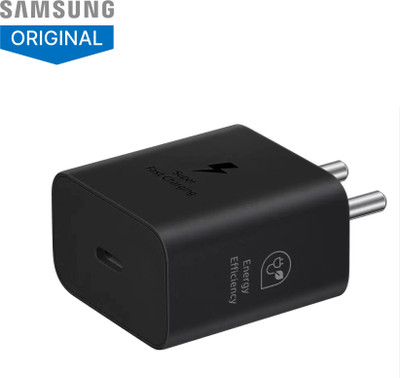 Samsung 25 W GaN 3 A Wall Charger for Mobile(Black) - Image 2