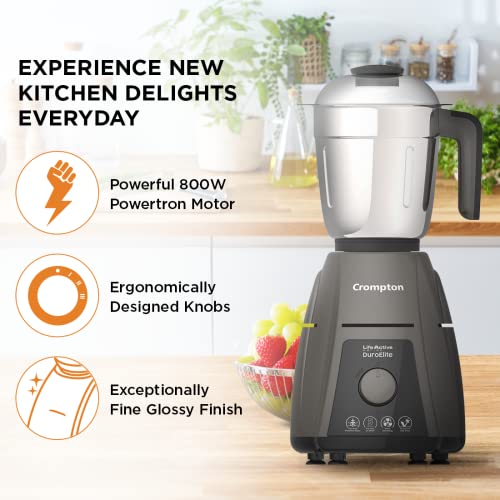 Crompton DuroElite 800Watt Mixer Grinder