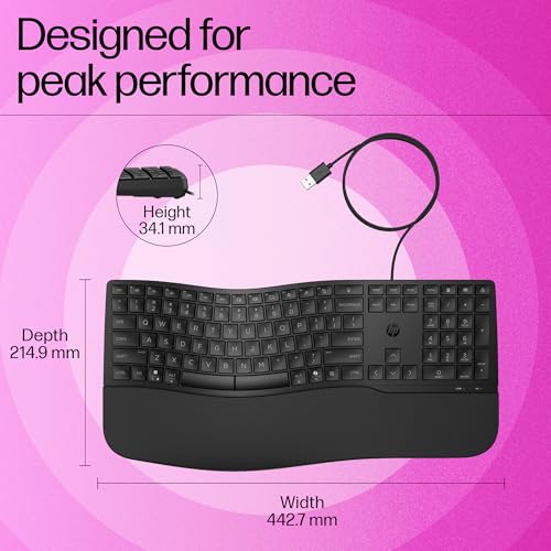 HP 480 Comfort Wired Keyboard