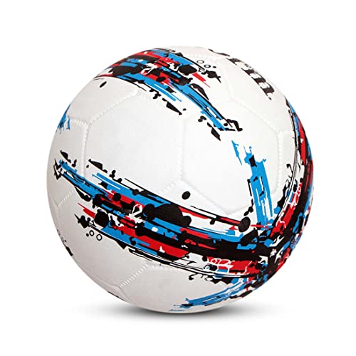 Nivia Storm Football - Size 5 (White), Rubber - Image 7