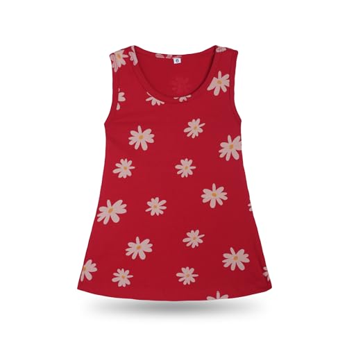 T2F Baby Girls' Printed Nightgown