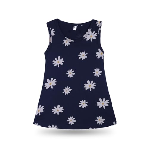 T2F Baby Girls' Printed Nightgown