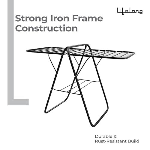 Lifelong Foldable Cloth Drying Stand