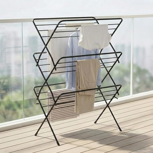 Lifelong Foldable Cloth Drying Stand
