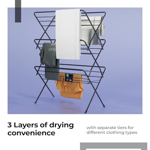 Lifelong Foldable Cloth Drying Stand