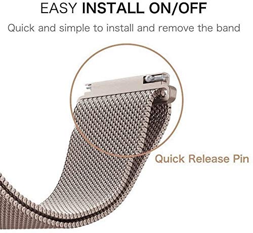 Magnetic Milanese Metal Chain Watch