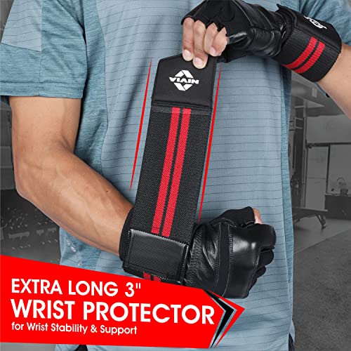 Nivia Wristlock Weightlifting Gloves -Genuine