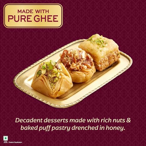 Unibic Swaadesi Assorted Baklava Box | 200 gm| Gift Box - Image 6