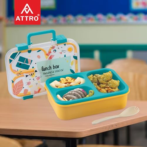 ATTRO Kitty Kart Plastic Lunch